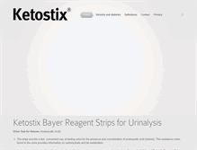Tablet Screenshot of ketostix.net